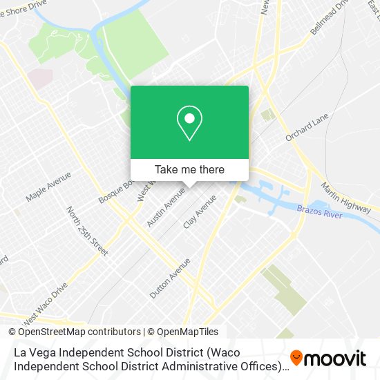 La Vega Independent School District (Waco Independent School District Administrative Offices) map