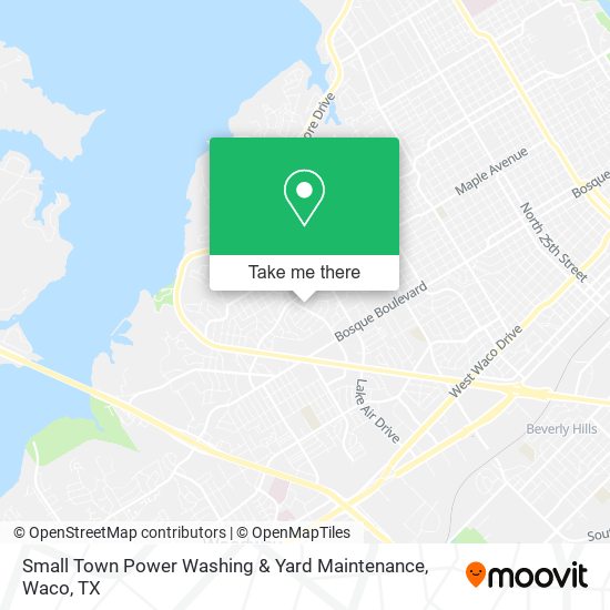 Small Town Power Washing & Yard Maintenance map