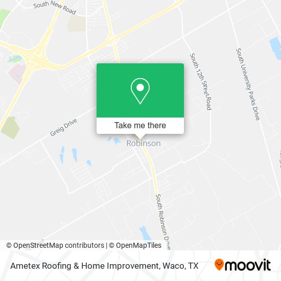 Mapa de Ametex Roofing & Home Improvement