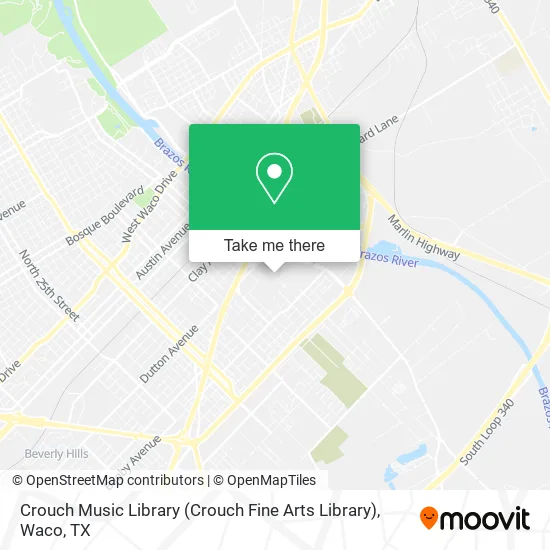 Crouch Music Library (Crouch Fine Arts Library) map