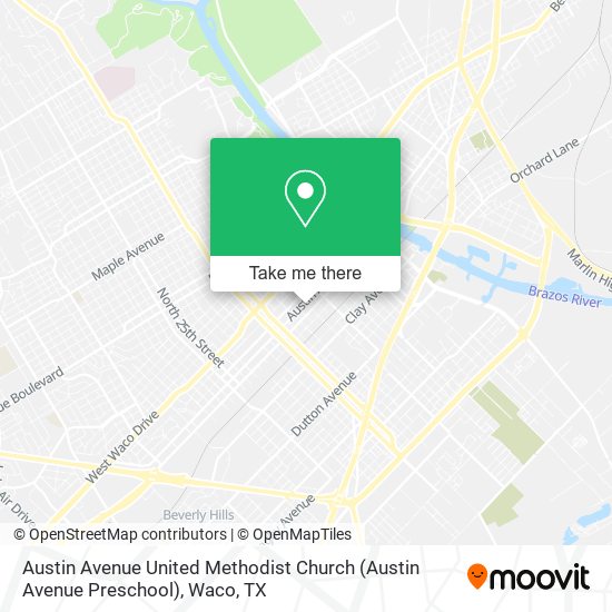 Mapa de Austin Avenue United Methodist Church (Austin Avenue Preschool)