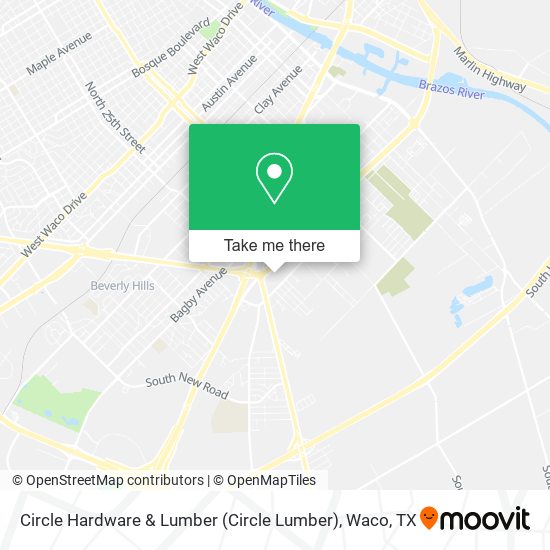 Mapa de Circle Hardware & Lumber (Circle Lumber)