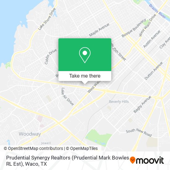 Mapa de Prudential Synergy Realtors (Prudential Mark Bowles RL Est)