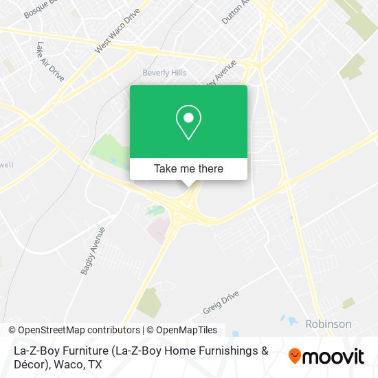 Mapa de La-Z-Boy Furniture (La-Z-Boy Home Furnishings & Décor)