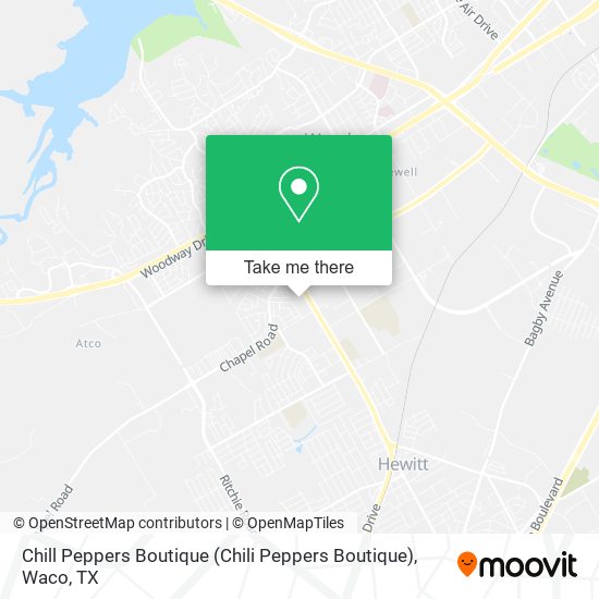 Mapa de Chill Peppers Boutique (Chili Peppers Boutique)