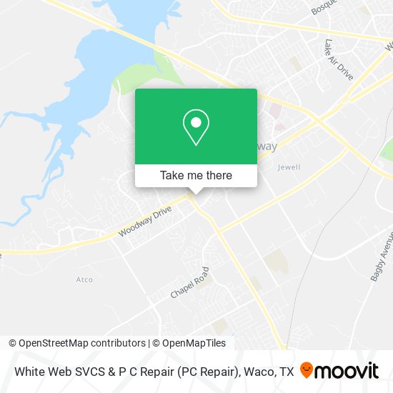 White Web SVCS & P C Repair (PC Repair) map