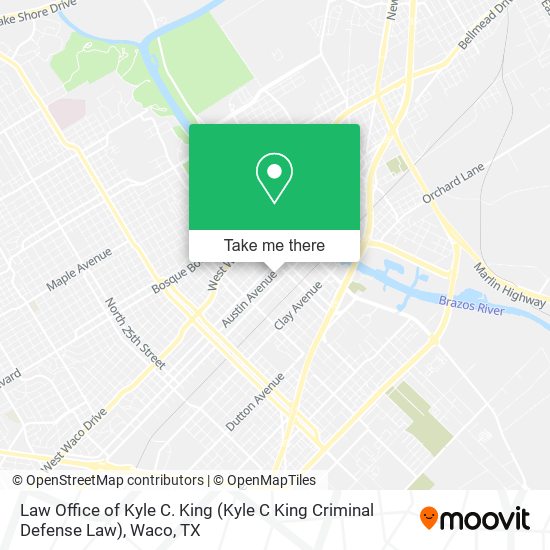 Mapa de Law Office of Kyle C. King (Kyle C King Criminal Defense Law)