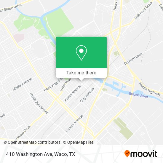 Mapa de 410 Washington Ave