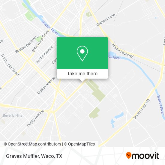 Graves Muffler map