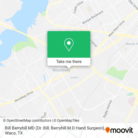Mapa de Bill Berryhill MD (Dr. Bill. Berryhill M.D Hand Surgeon)