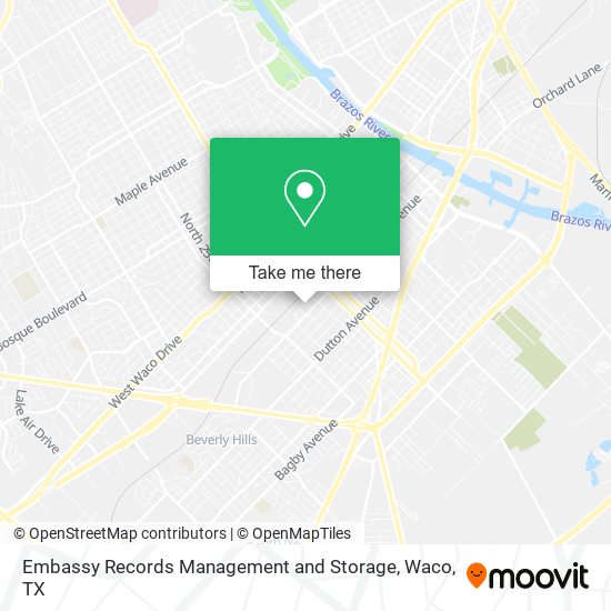 Mapa de Embassy Records Management and Storage