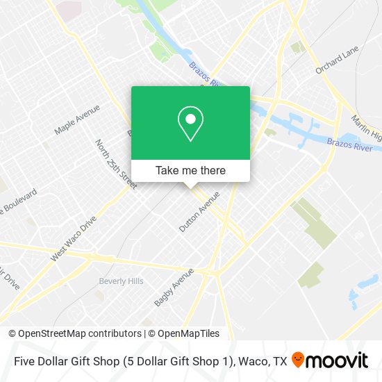 Mapa de Five Dollar Gift Shop (5 Dollar Gift Shop 1)