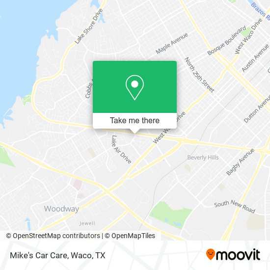 Mike's Car Care map