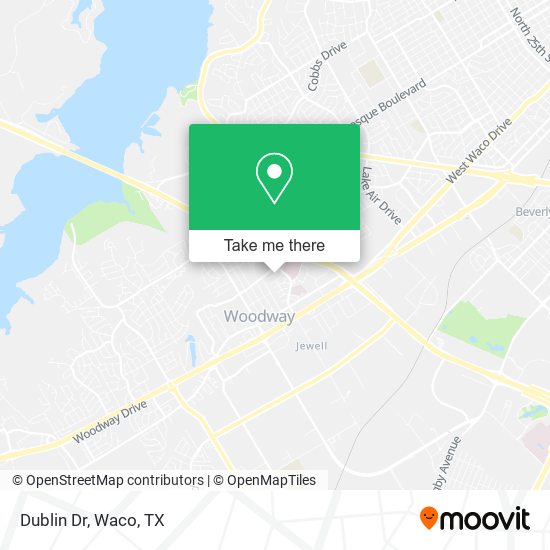 Dublin Dr map
