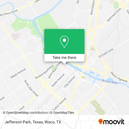 Mapa de Jefferson Park, Texas