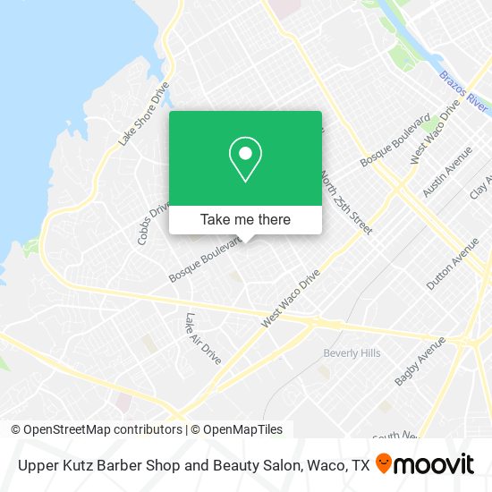 Mapa de Upper Kutz Barber Shop and Beauty Salon