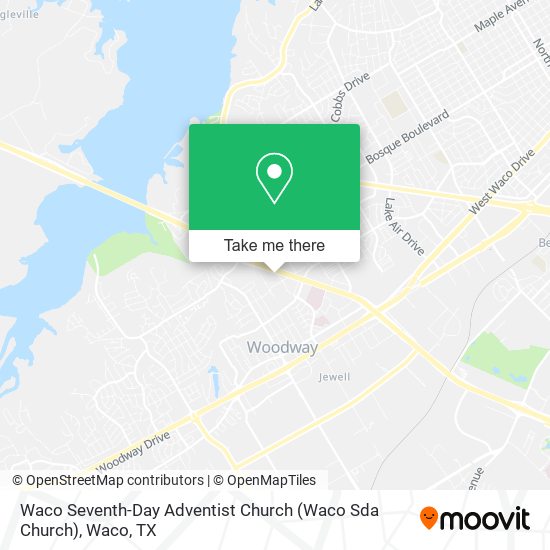 Waco Seventh-Day Adventist Church (Waco Sda Church) map