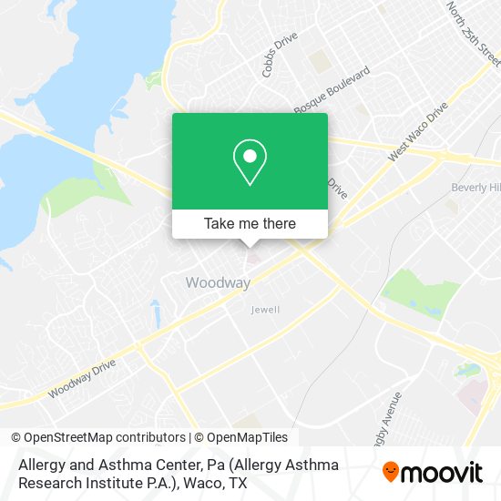 Mapa de Allergy and Asthma Center, Pa (Allergy Asthma Research Institute P.A.)
