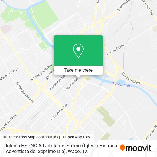 Mapa de Iglesia HSPNC Advntsta del Sptmo (Iglesia Hispana Adventista del Septimo Dia)