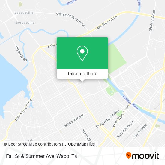 Mapa de Fall St & Summer Ave