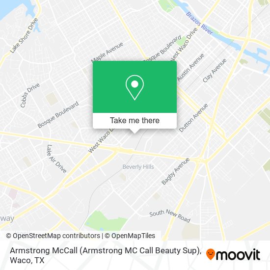 Armstrong McCall (Armstrong MC Call Beauty Sup) map