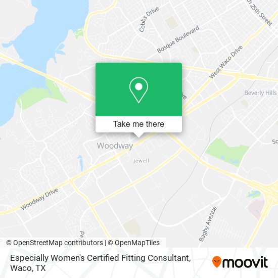 Especially Women's Certified Fitting Consultant map