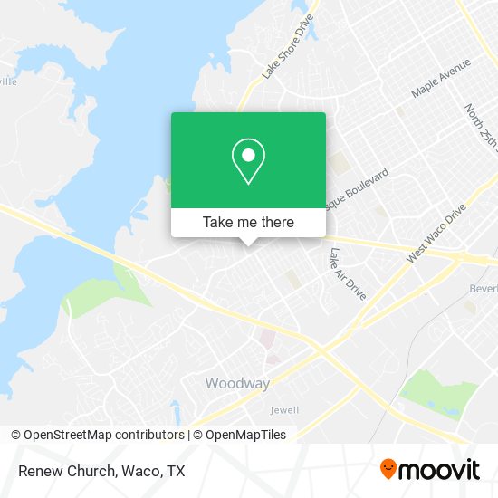 Renew Church map