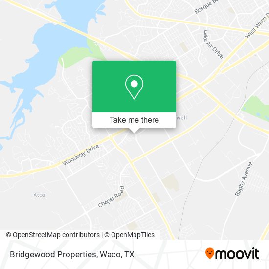 Bridgewood Properties map