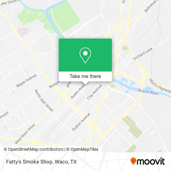 Mapa de Fatty's Smoke Shop