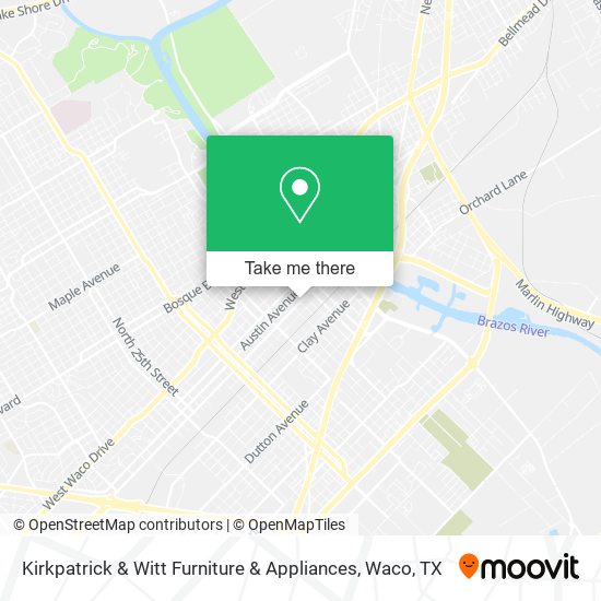Mapa de Kirkpatrick & Witt Furniture & Appliances