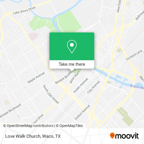 Mapa de Love Walk Church