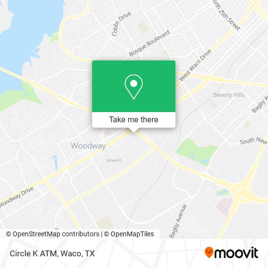 Mapa de Circle K ATM