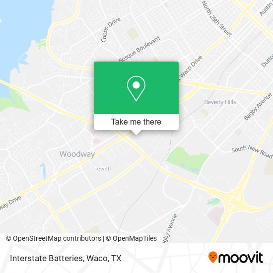 Interstate Batteries map