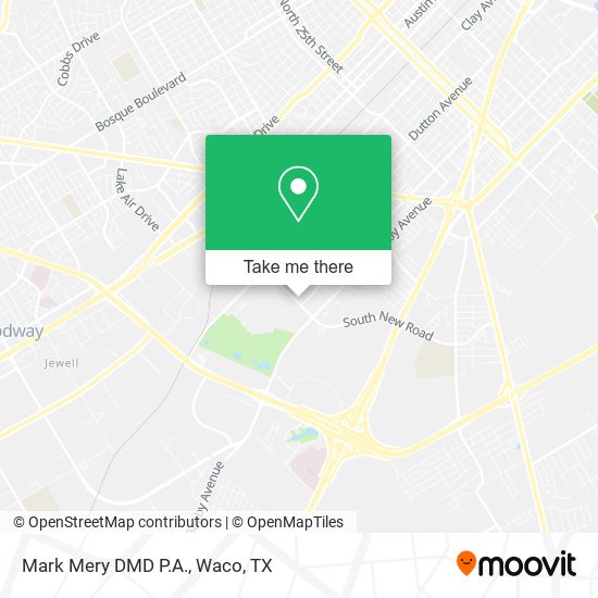 Mapa de Mark Mery DMD P.A.
