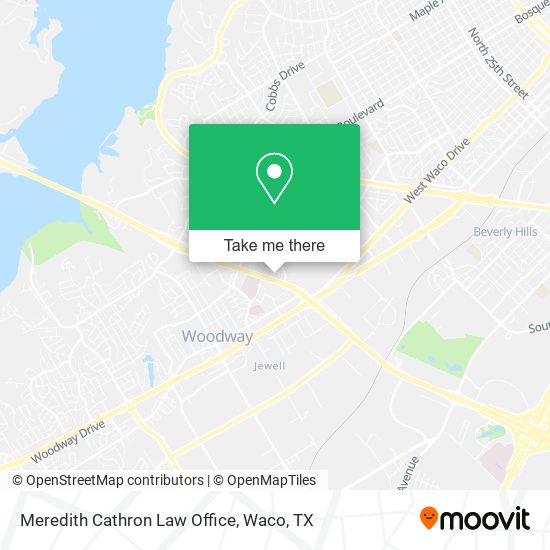 Meredith Cathron Law Office map