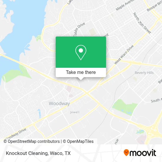Knockout Cleaning map
