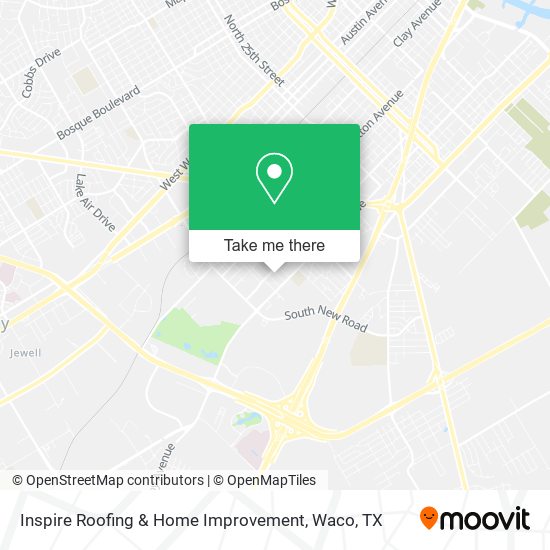 Mapa de Inspire Roofing & Home Improvement