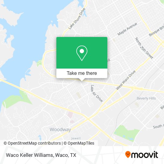 Waco Keller Williams map