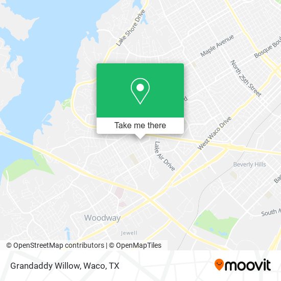 Mapa de Grandaddy Willow