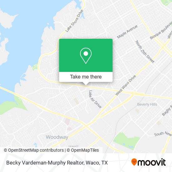 Mapa de Becky Vardeman-Murphy Realtor