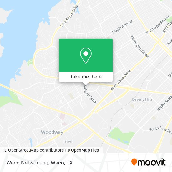 Mapa de Waco Networking