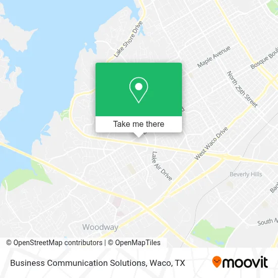 Business Communication Solutions map