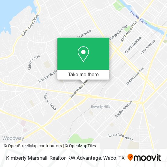 Mapa de Kimberly Marshall, Realtor-KW Advantage
