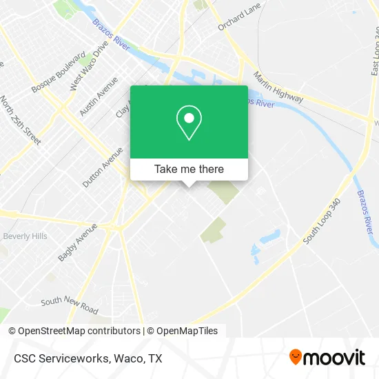 CSC Serviceworks map