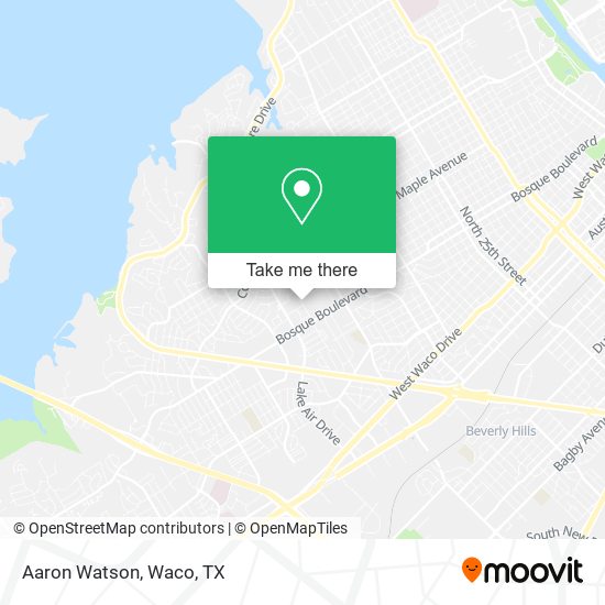 Aaron Watson map