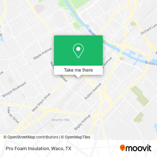 Mapa de Pro Foam Insulation