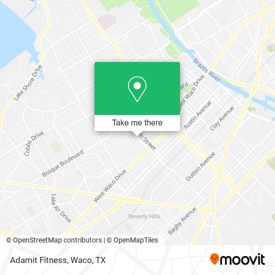 Adamit Fitness map