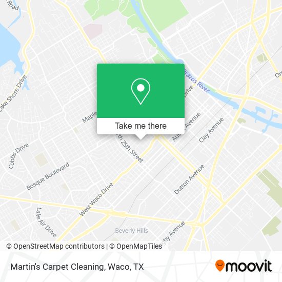 Martin's Carpet Cleaning map