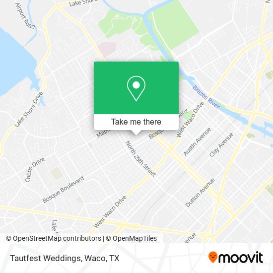 Mapa de Tautfest Weddings