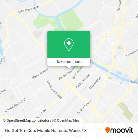 Mapa de Go Get 'Em Cuts Mobile Haircuts